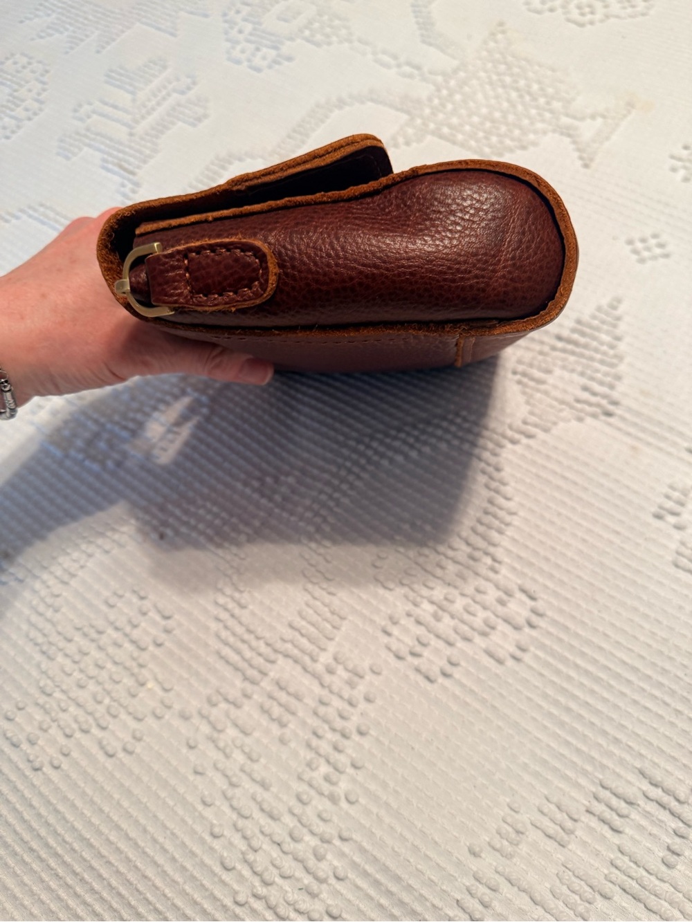 Portland Leather Goods Nutmeg Mini Metro - Picture 3 of 6
